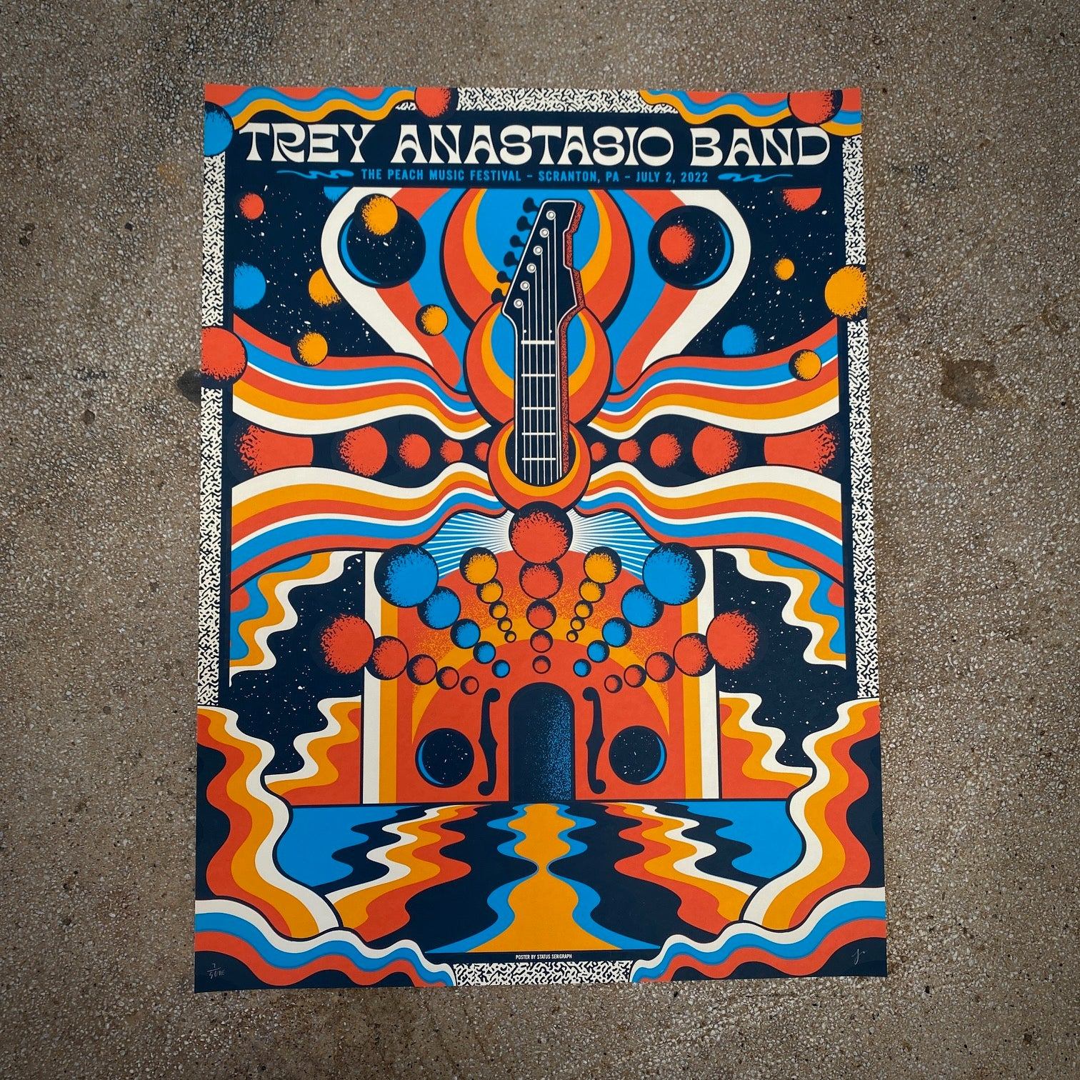 Trey Anastasio Band poster by Justin Helton