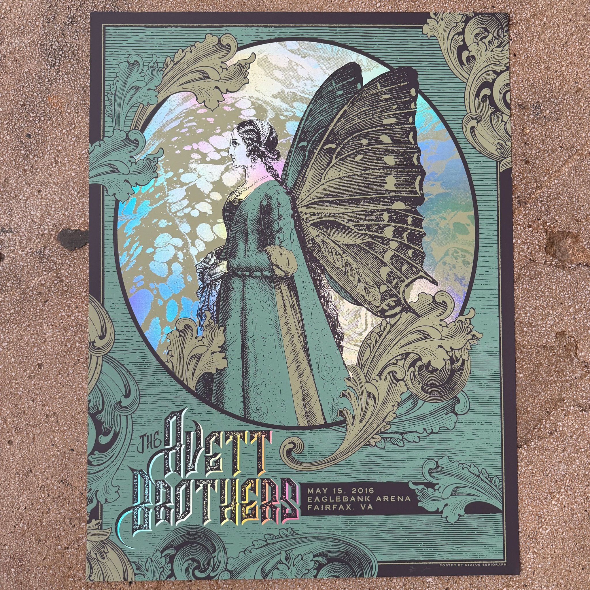 The Avett Brothers poster by Justin Helton