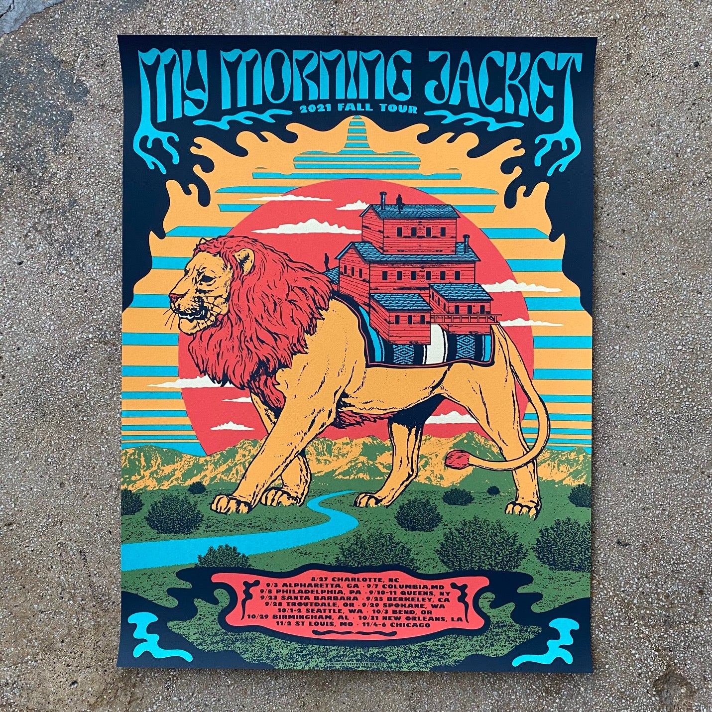 My Morning Jacket poster by Justin Helton