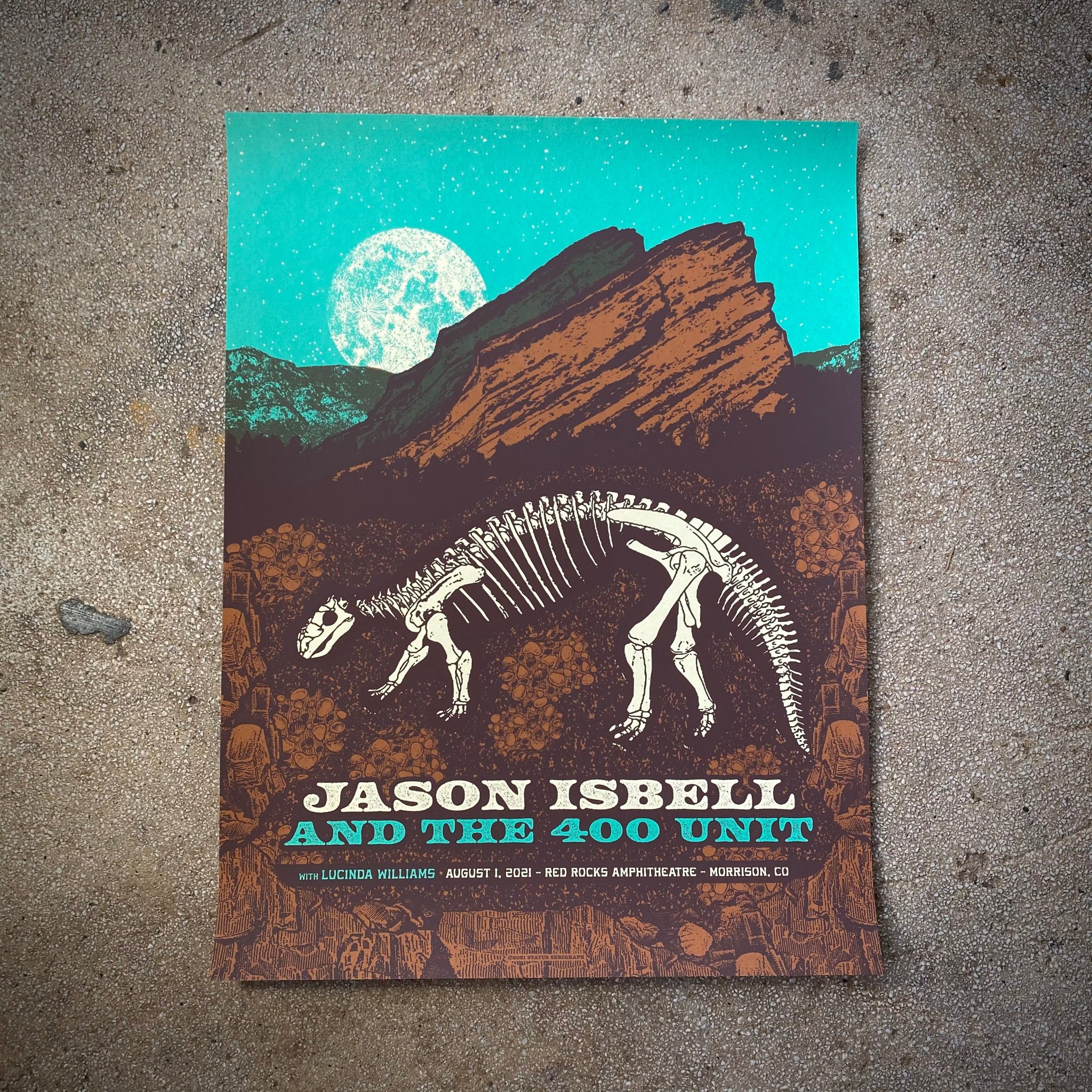 Jason Isbell poster by Justin Helton