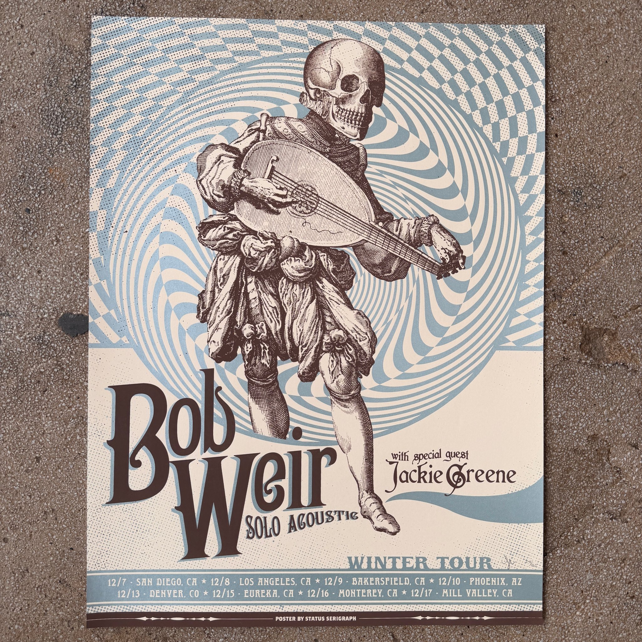 Bob Weir poster by Justin Helton