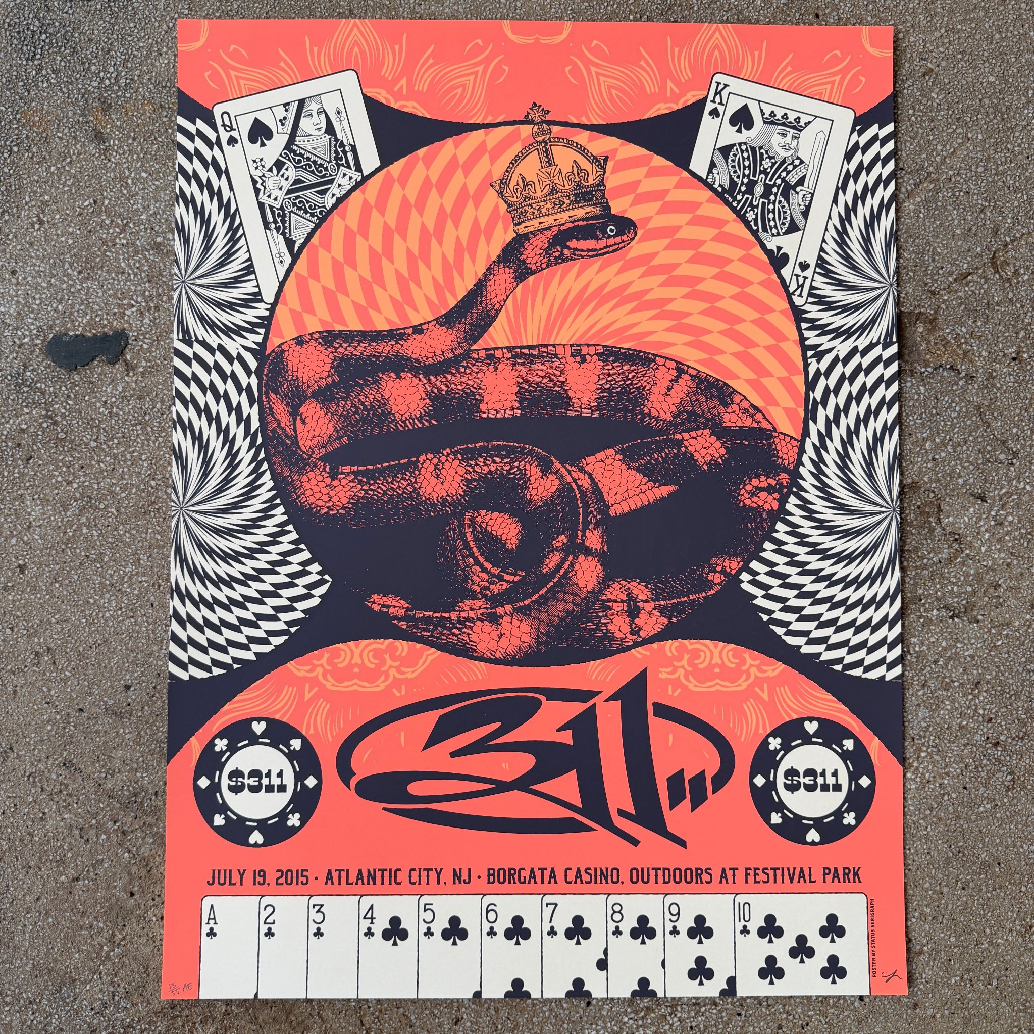 - 311 poster by Justin Helton