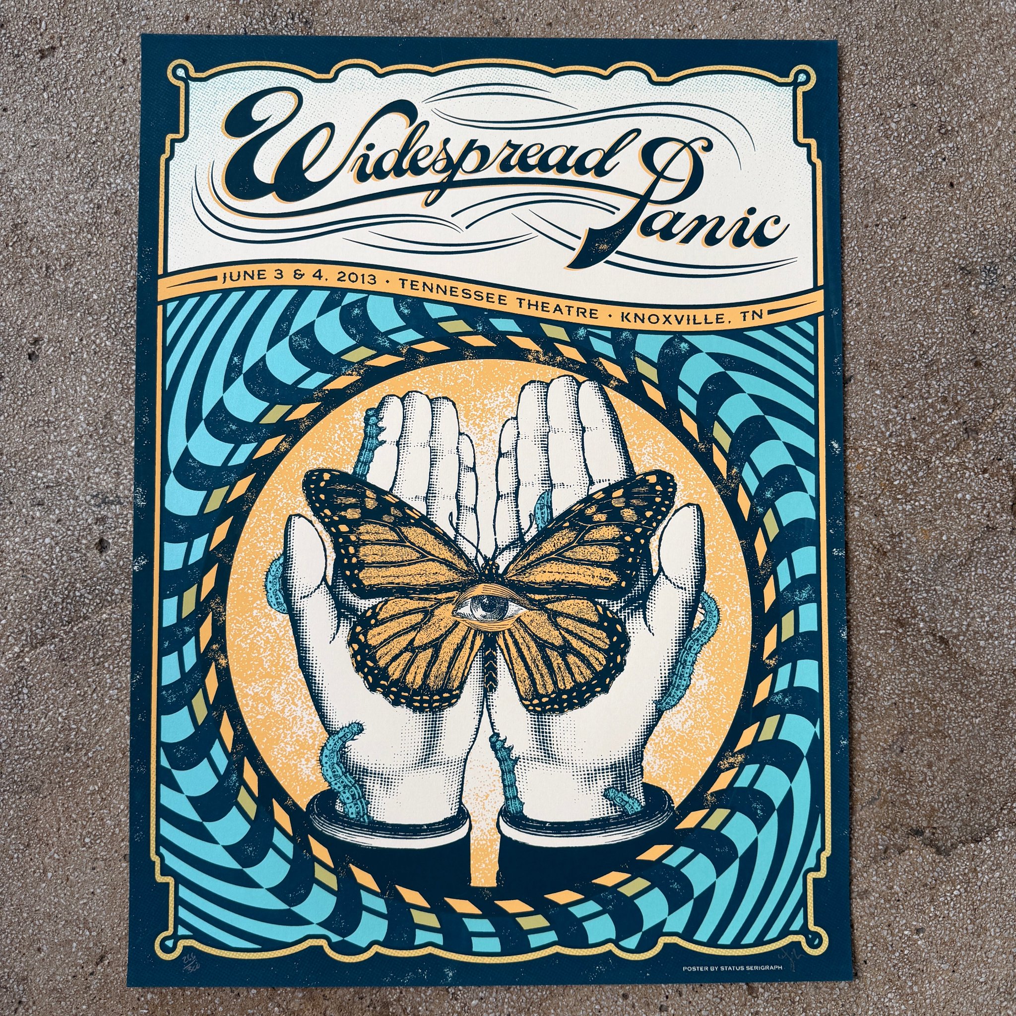 Widespread Panic poster by Justin Helton
