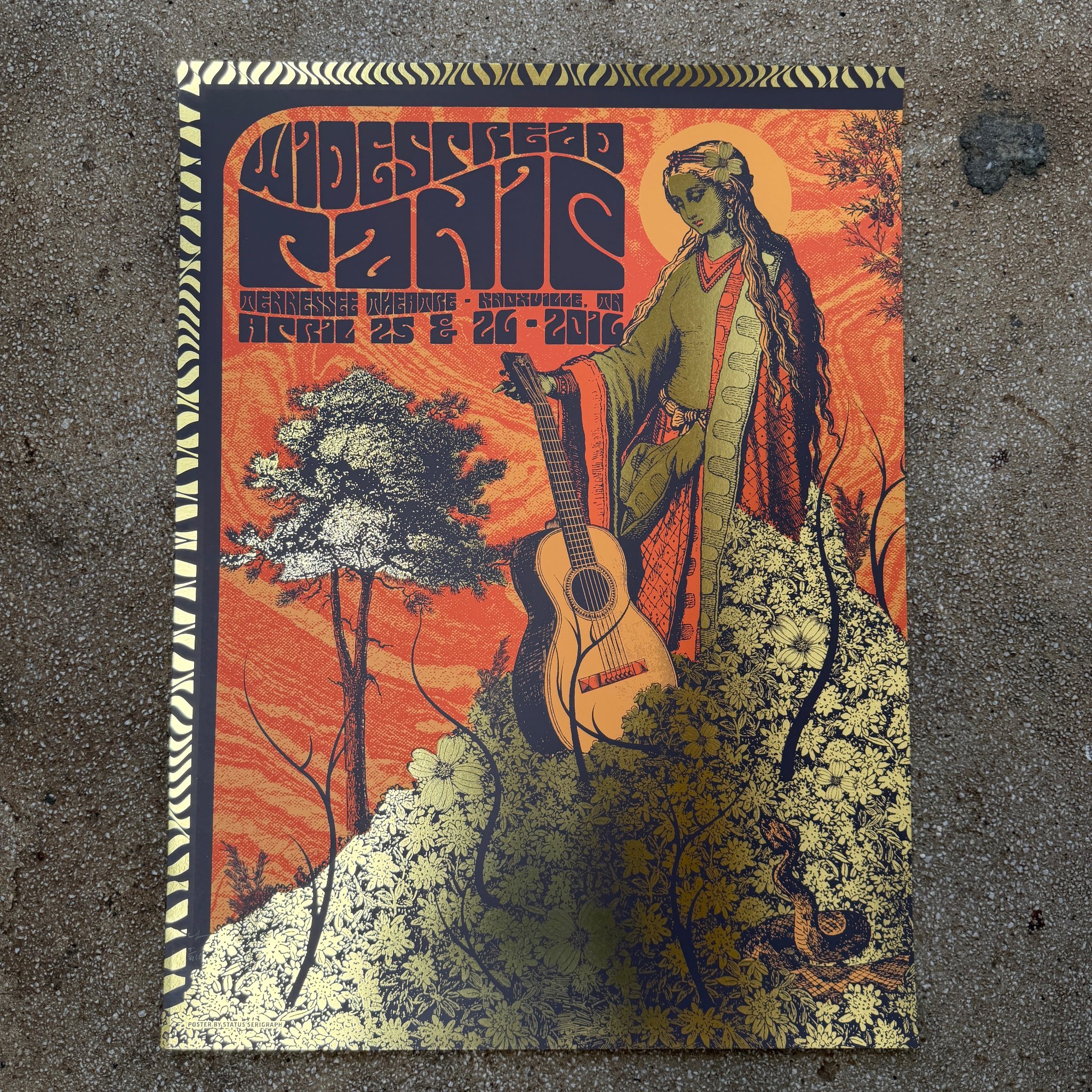 Widespread Panic poster by Justin Helton
