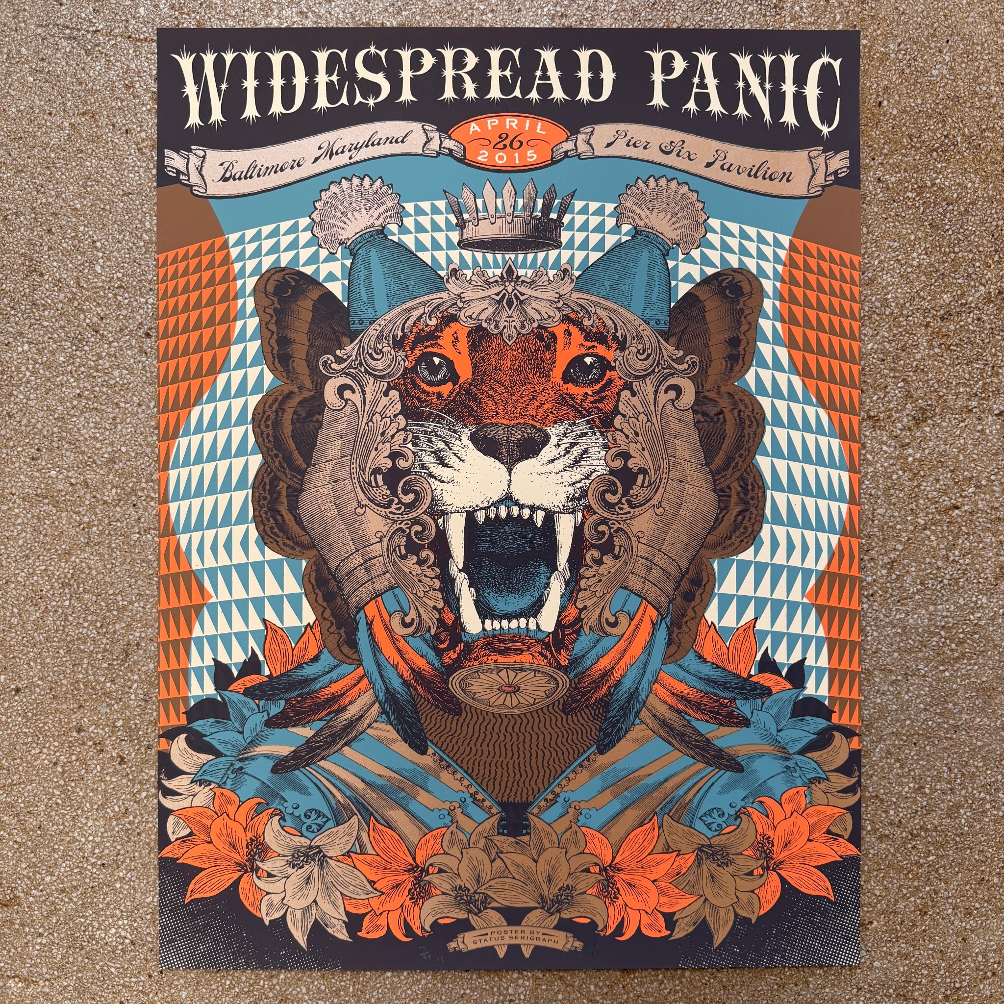 Widespread Panic poster by Justin Helton