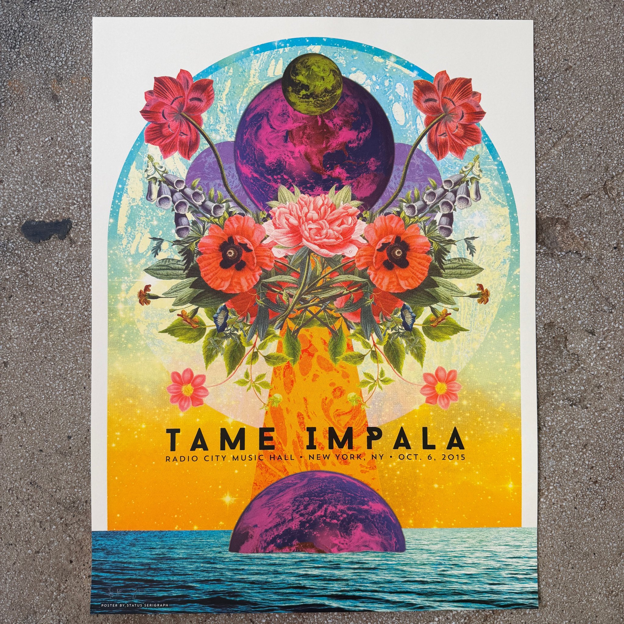 Tame Impala poster by Justin Helton