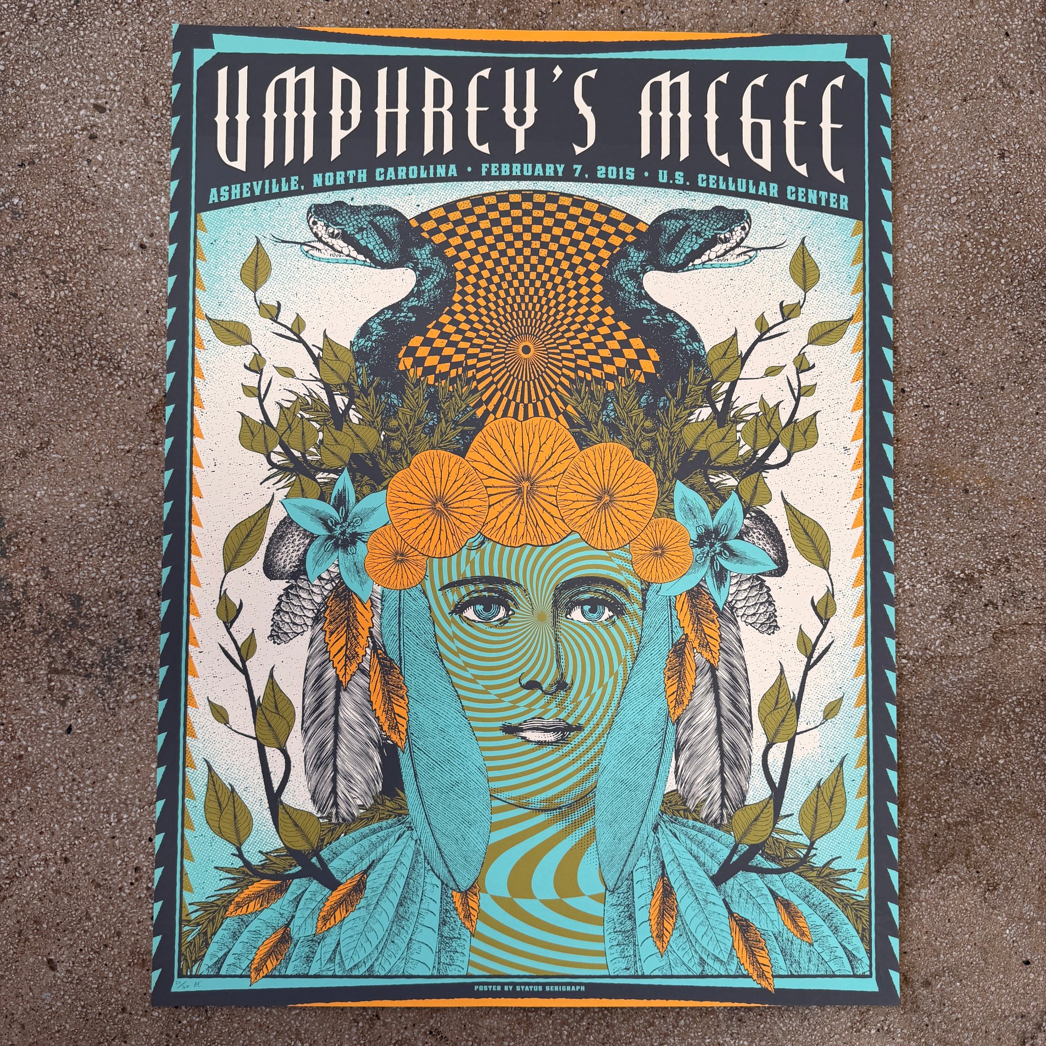 Umphrey's McGee poster by Justin Helton