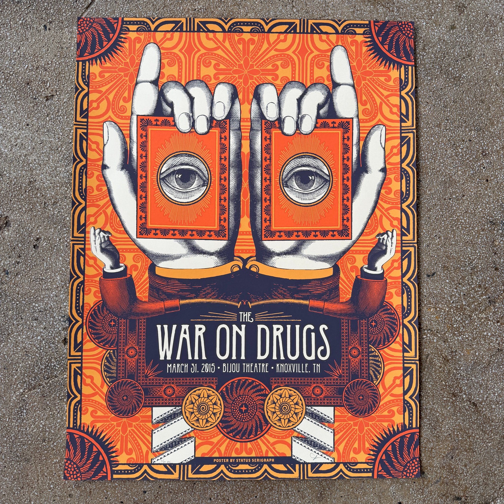 War on Drugs poster by Justin Helton