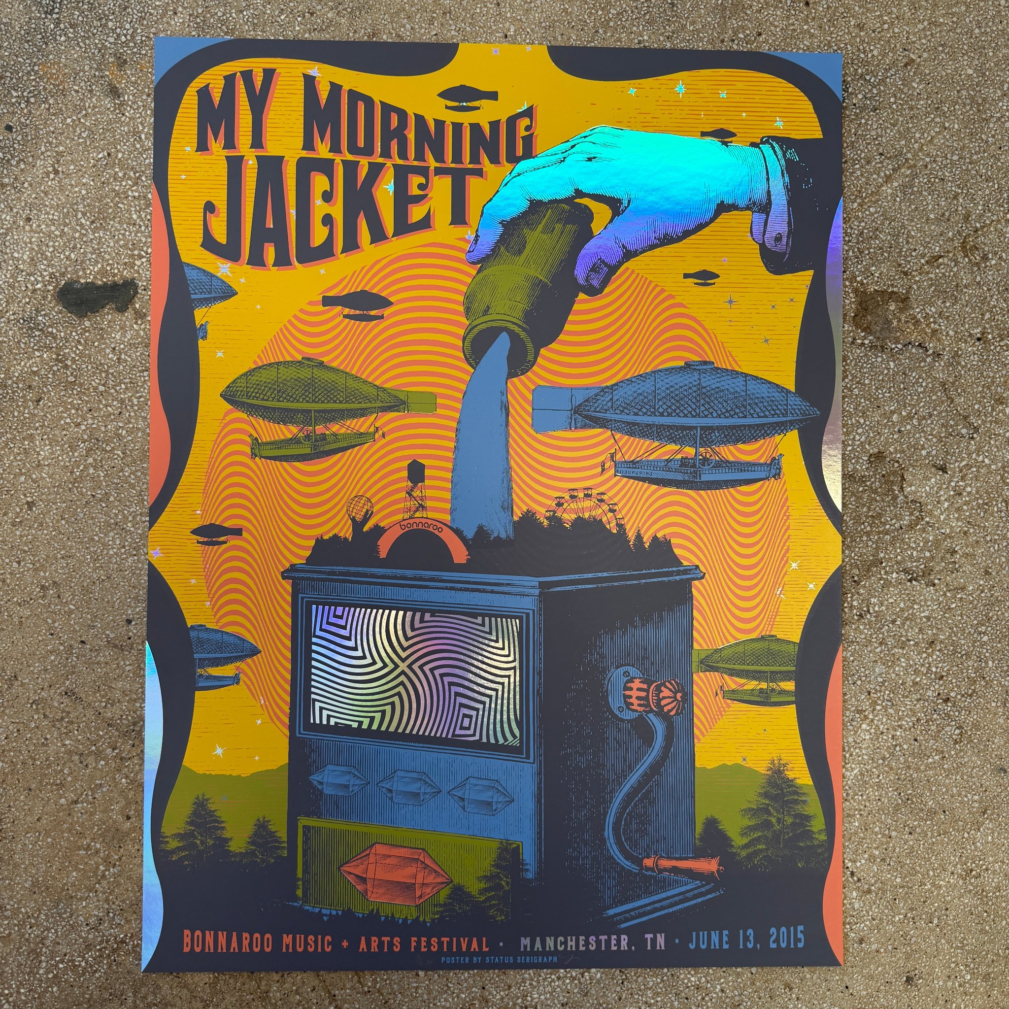 My Morning Jacket poster by Justin Helton