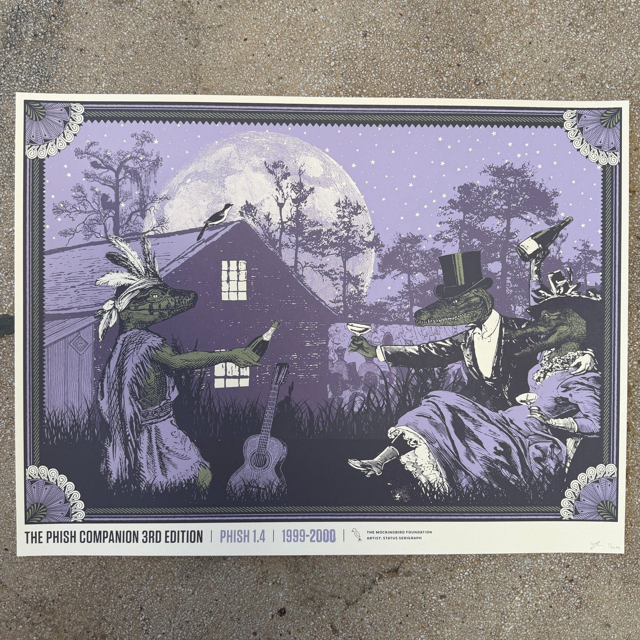 Phish poster by Justin Helton