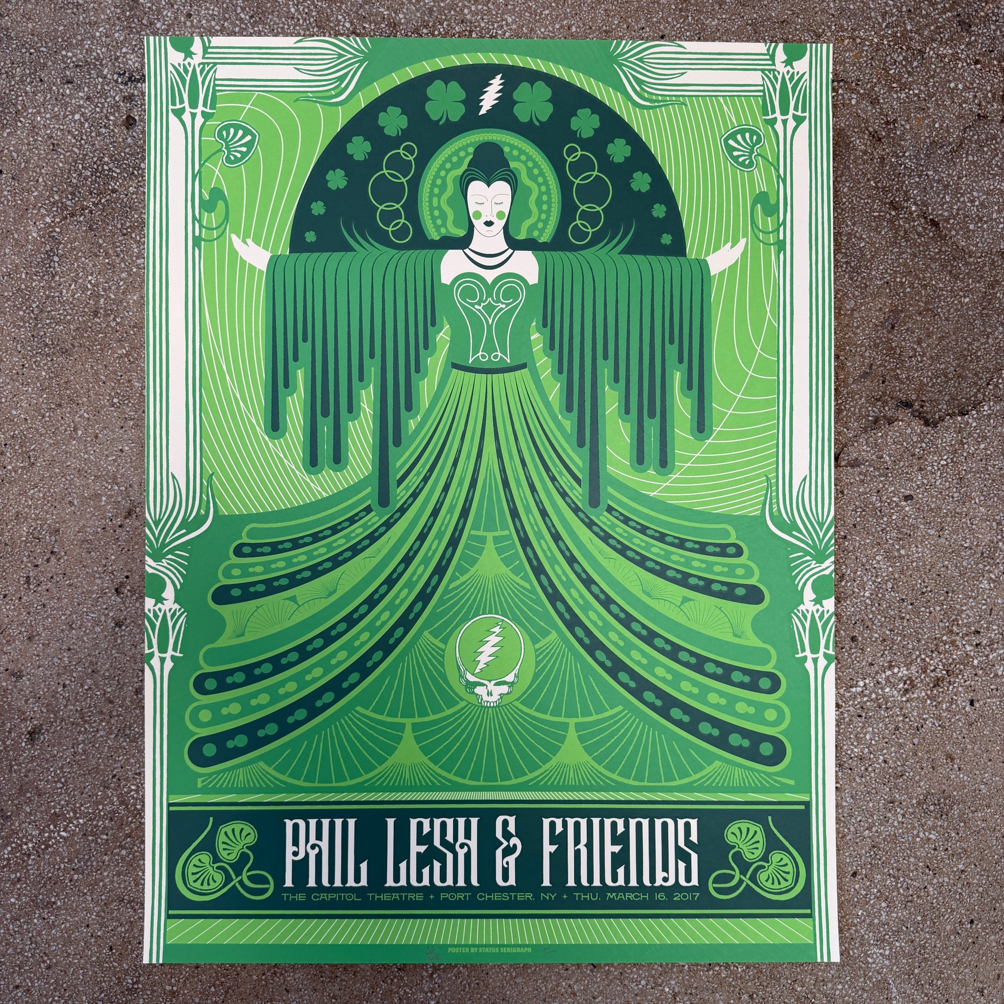 Phil Lesh and Friends poster by Justin Helton