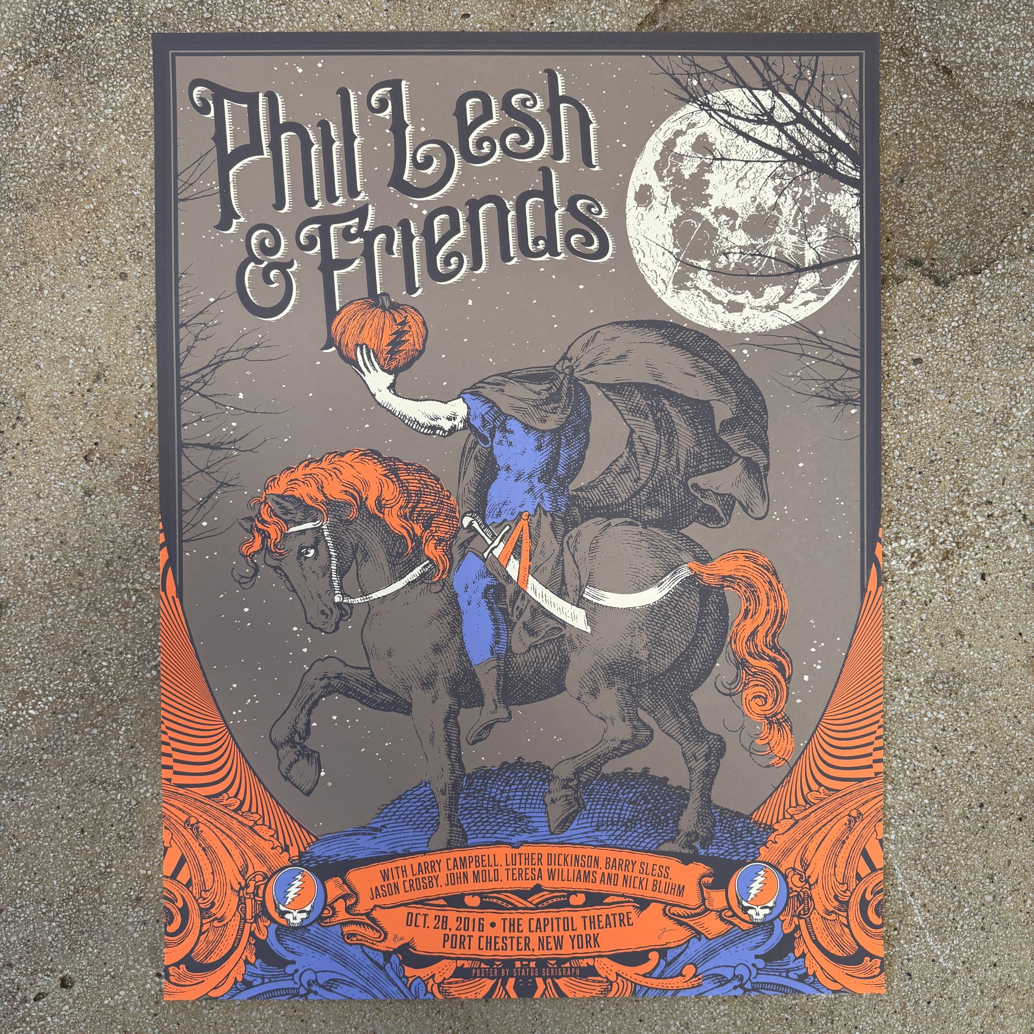 Phil Lesh and Friends poster by Justin Helton