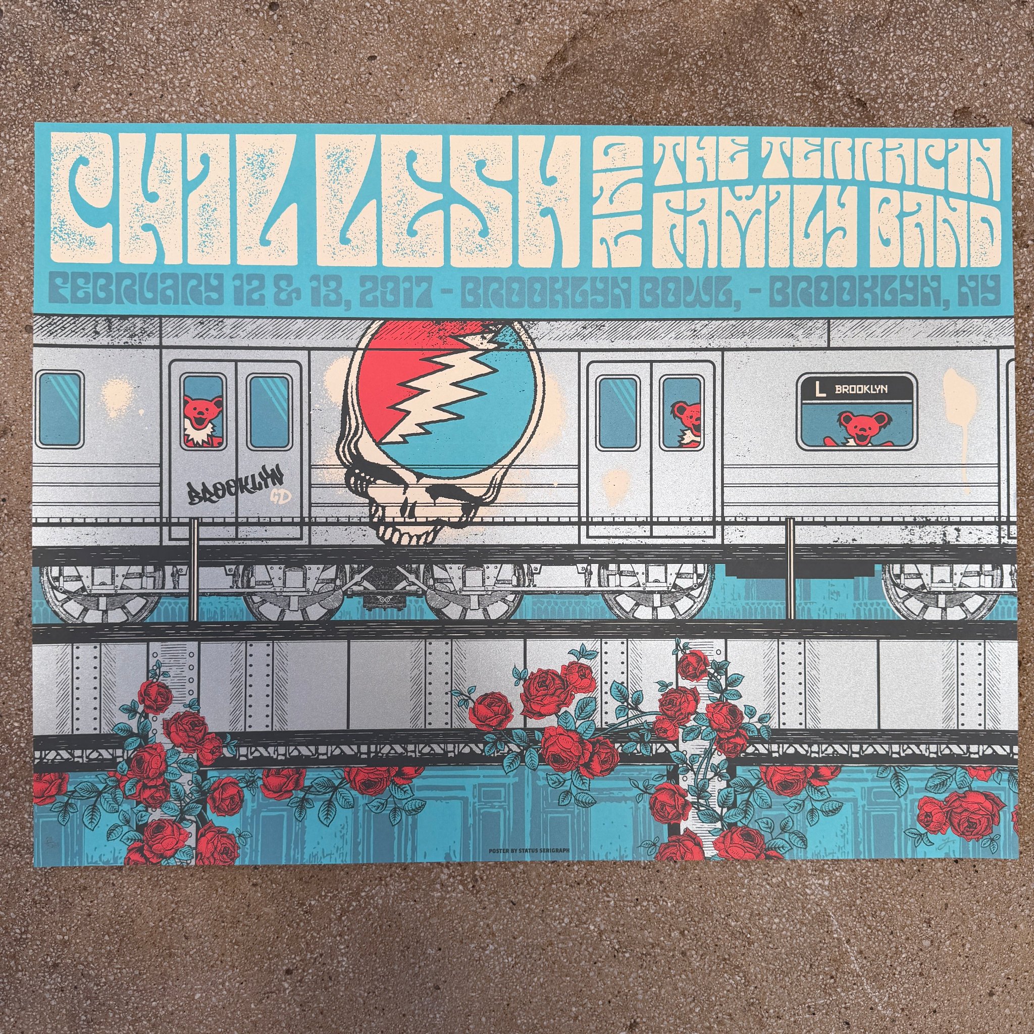 Phil Lesh & The Terrapin Family Band poster by Justin Helton