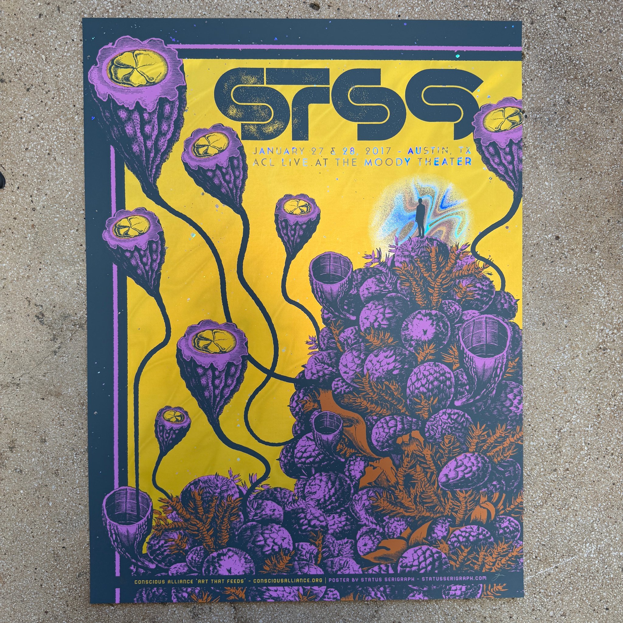 STS9 poster by Justin Helton