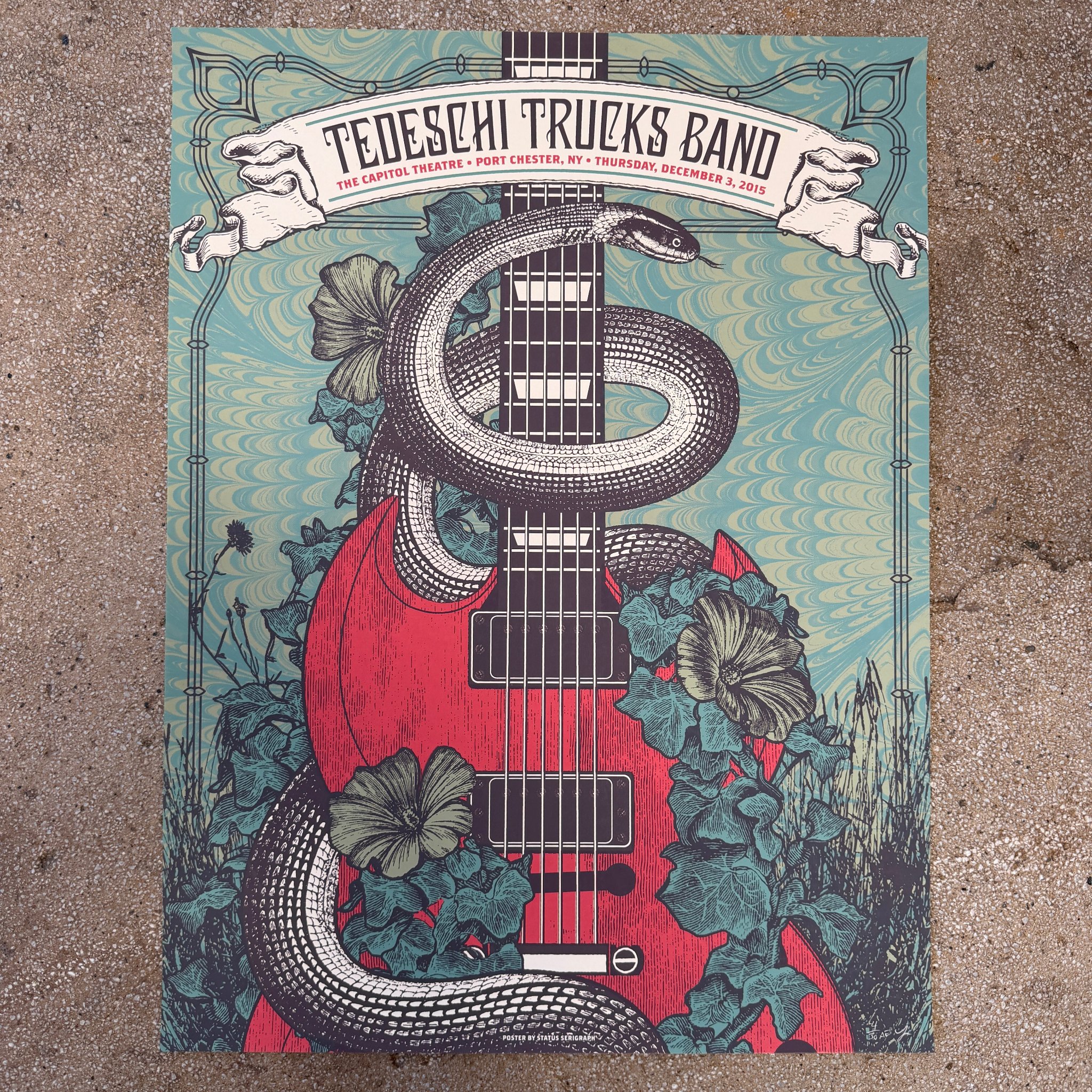 Tedeschi Trucks Band poster by Justin Helton