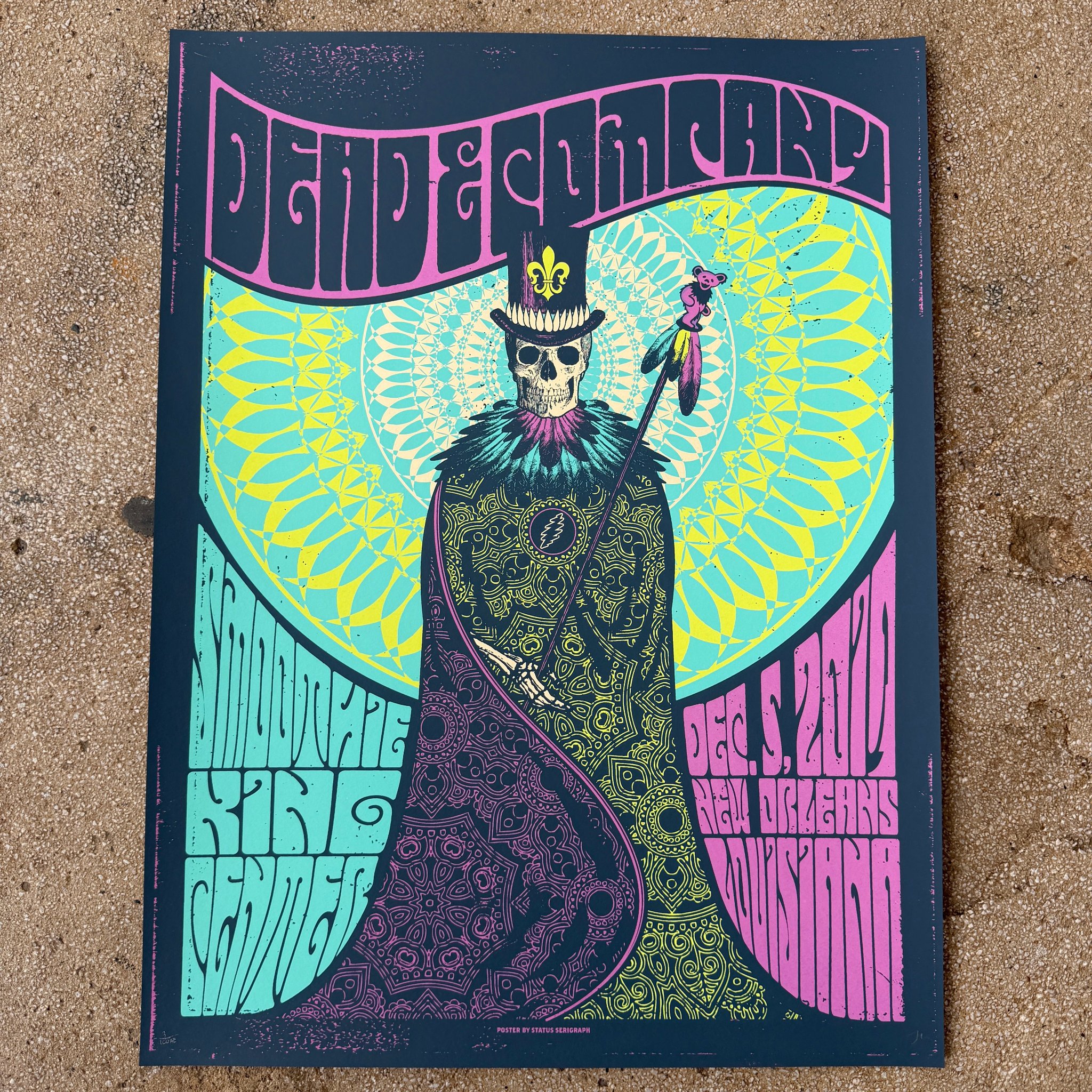 Dead & Company poster by Status Serigraph