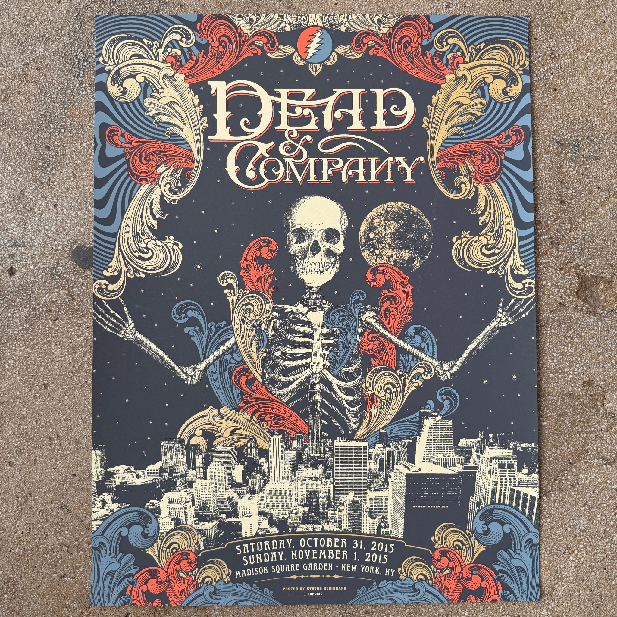 Dead & Company poster by Status Serigraph