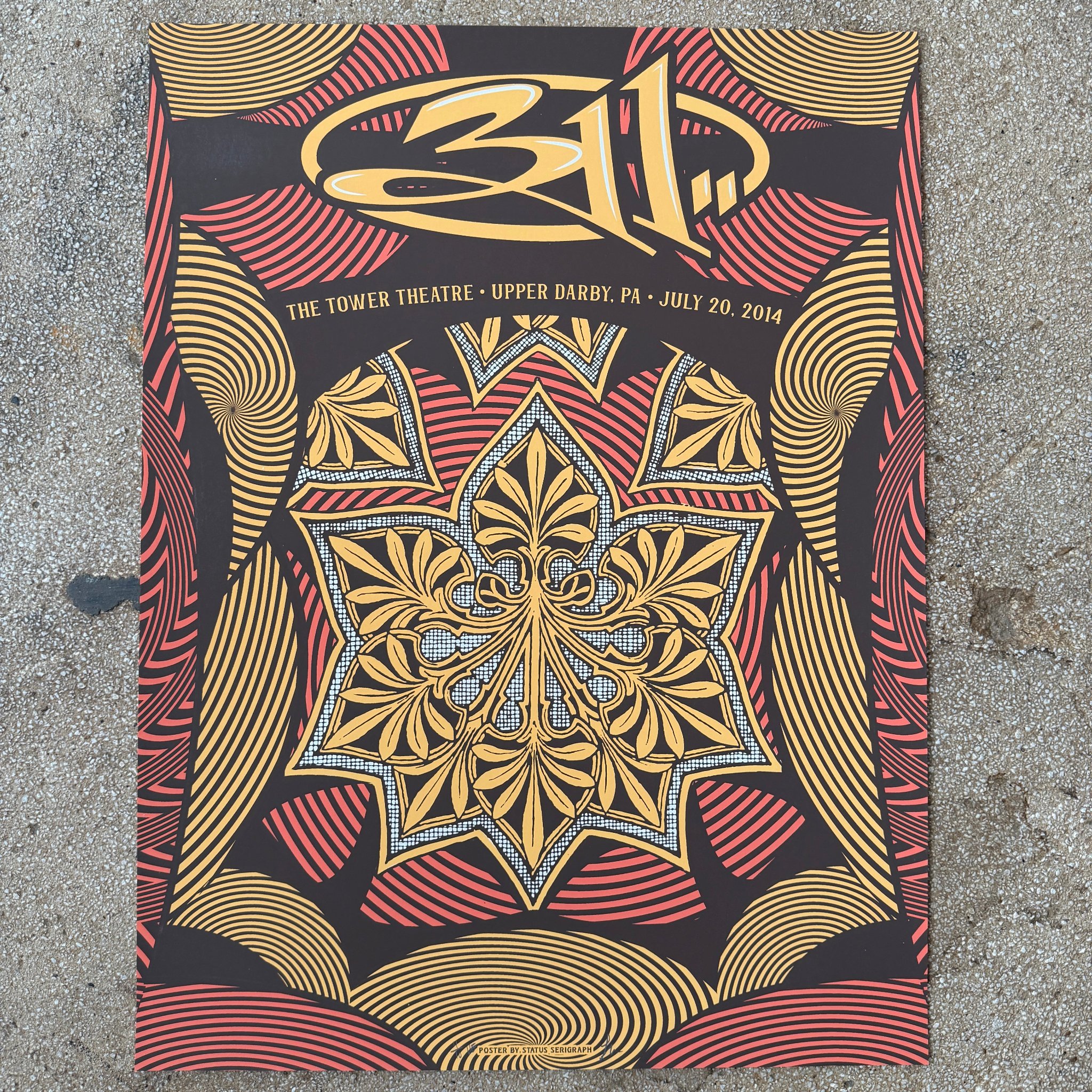 - 311 poster by Status Serigraph