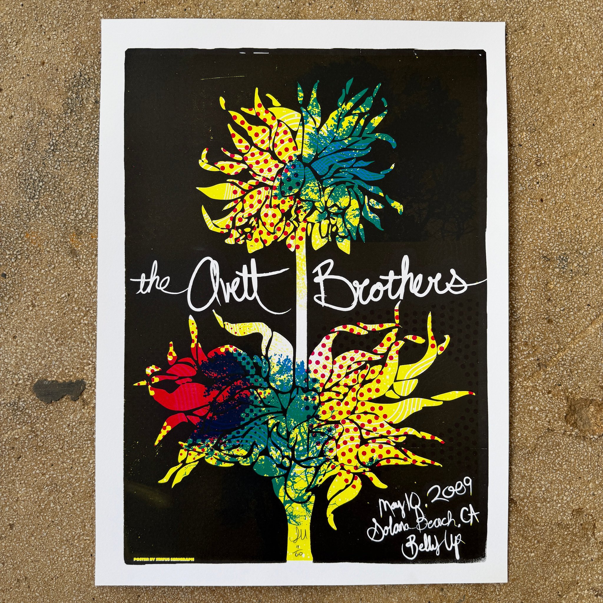 The Avett Brothers poster by Status Serigraph
