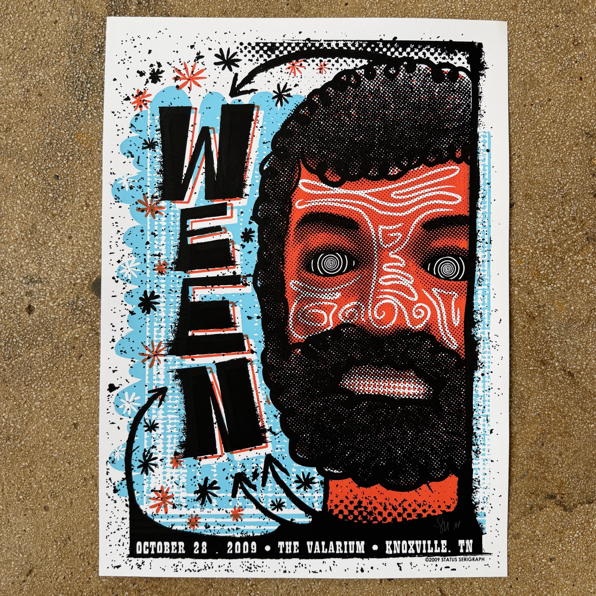 Ween poster by Status Serigraph