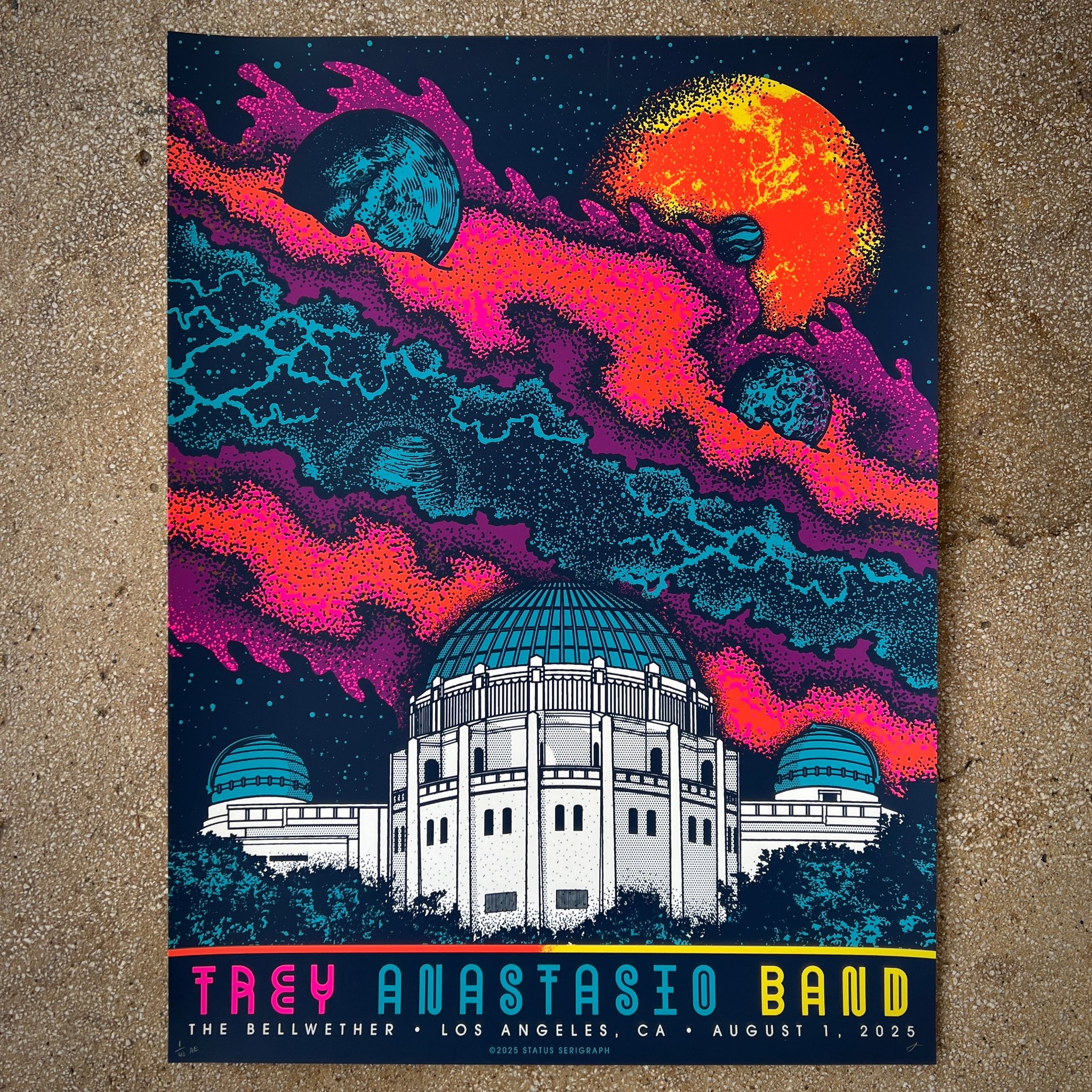 Trey Anastasio Band poster by Status Serigraph