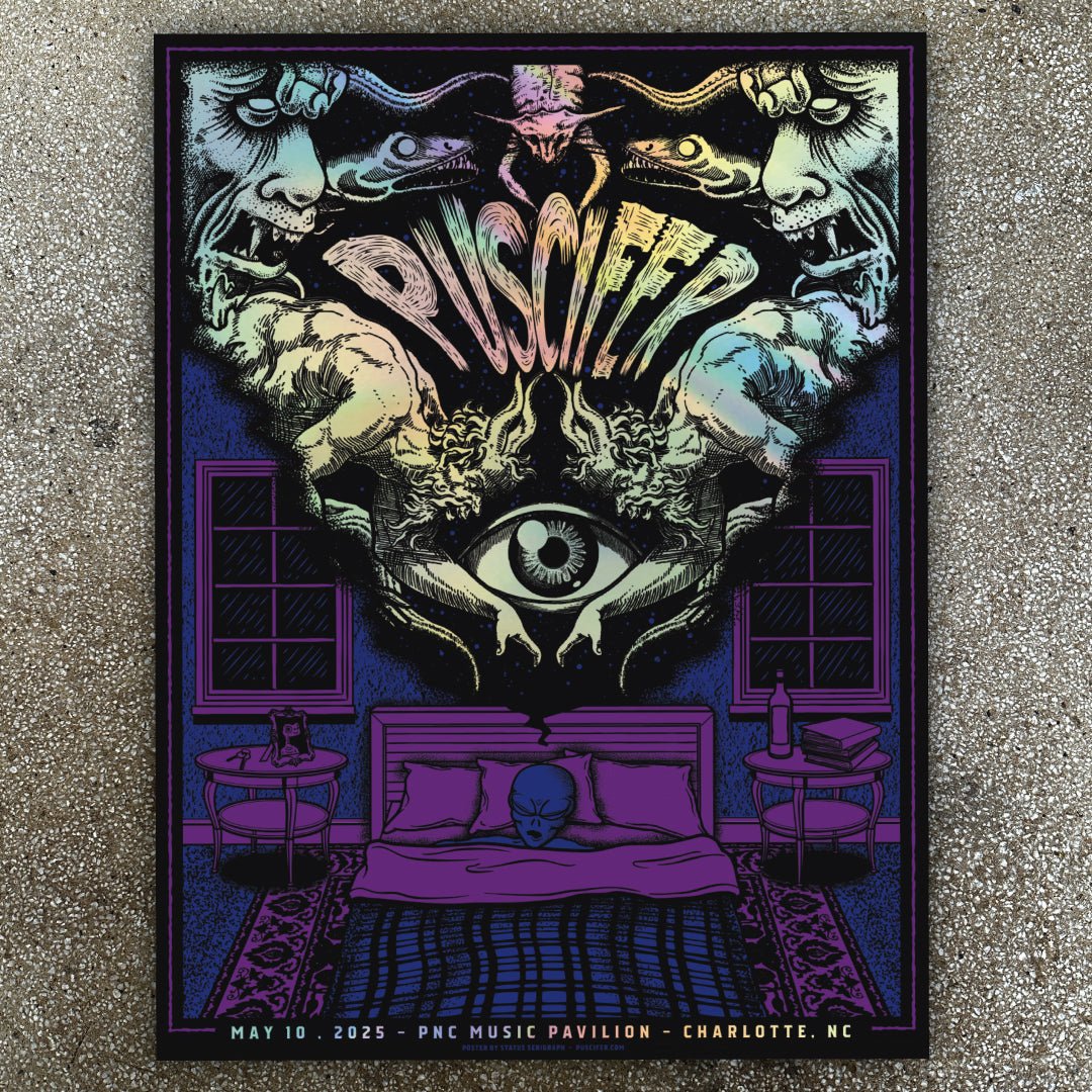 Puscifer poster by Status Serigraph