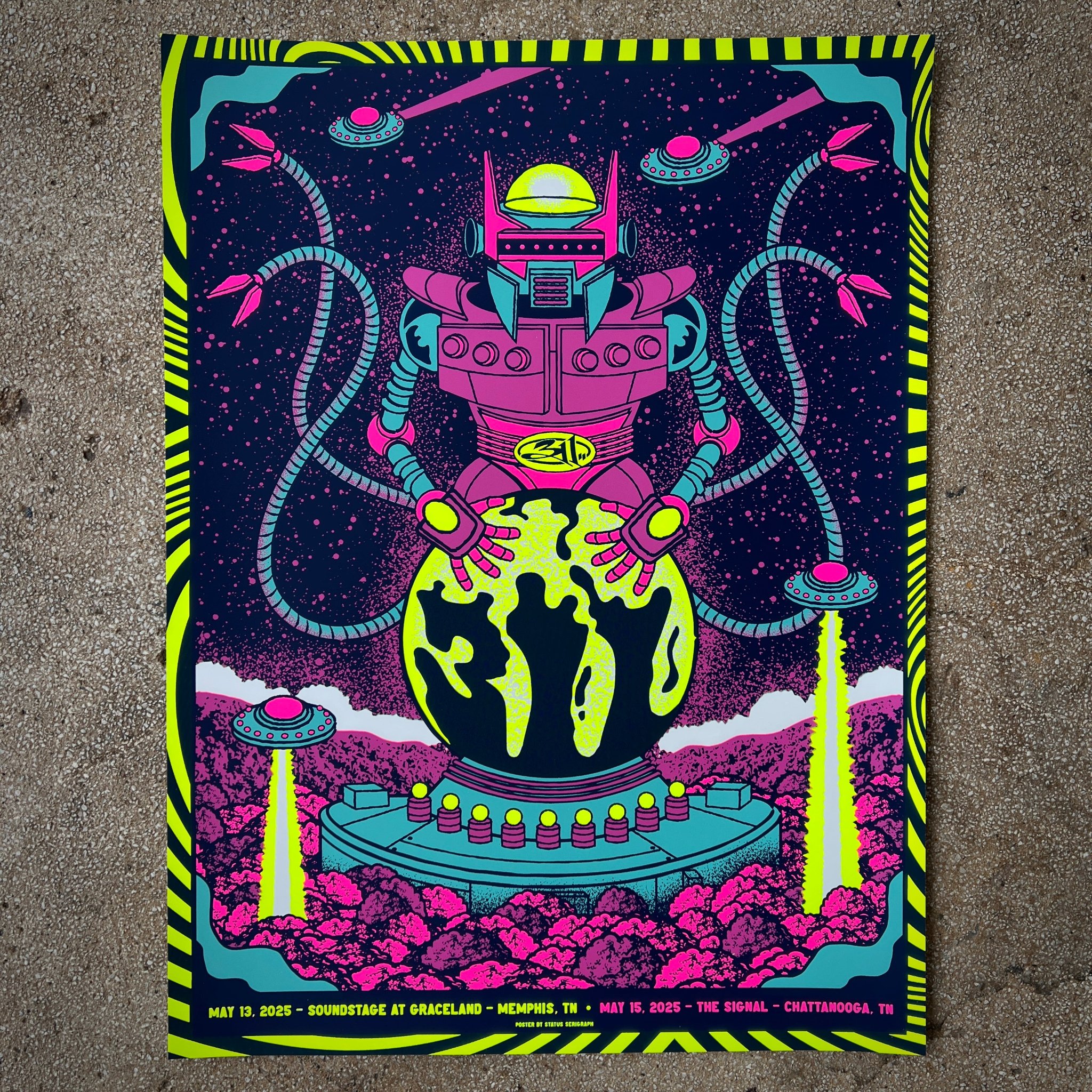 - 311 poster by Status Serigraph