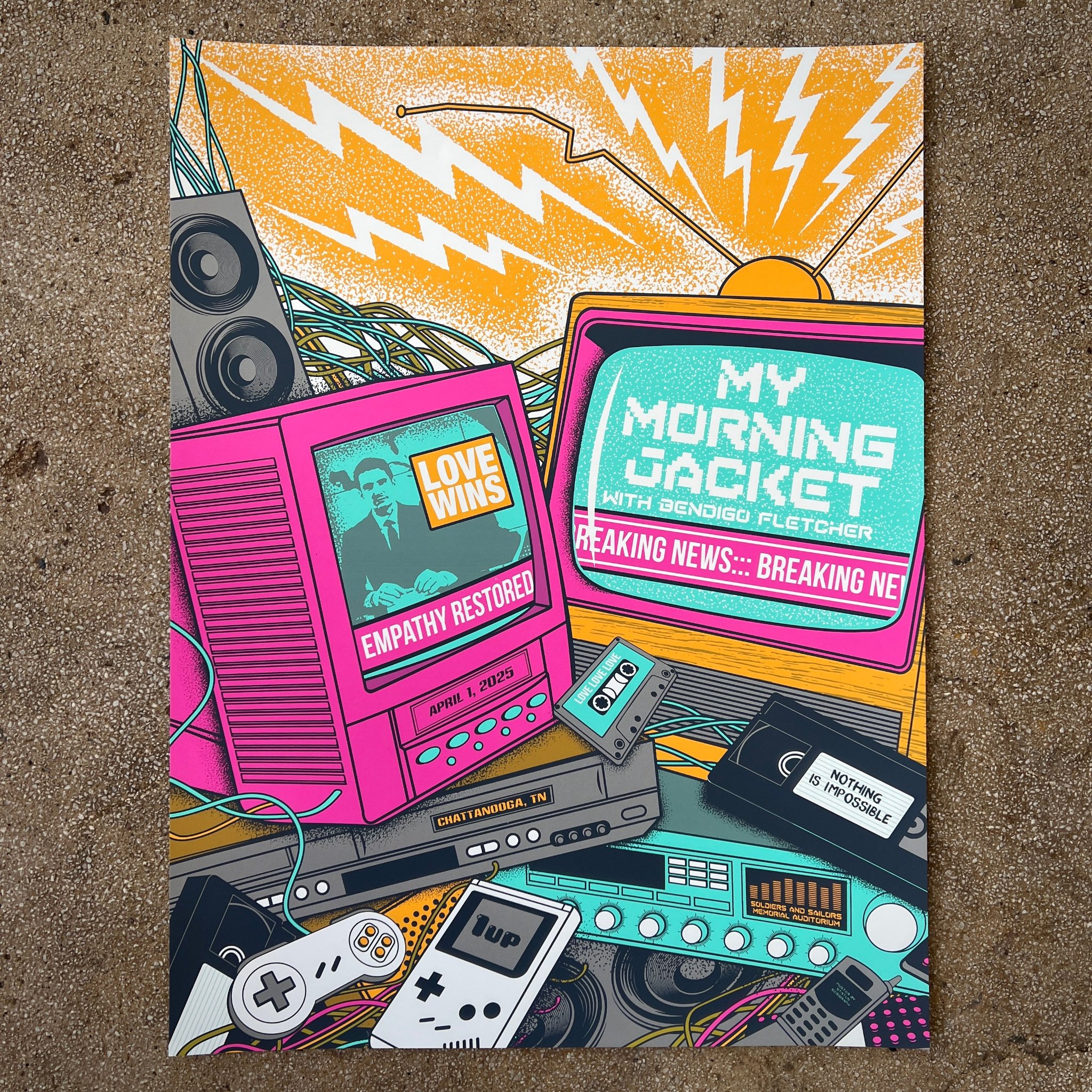 My Morning Jacket poster by Status Serigraph