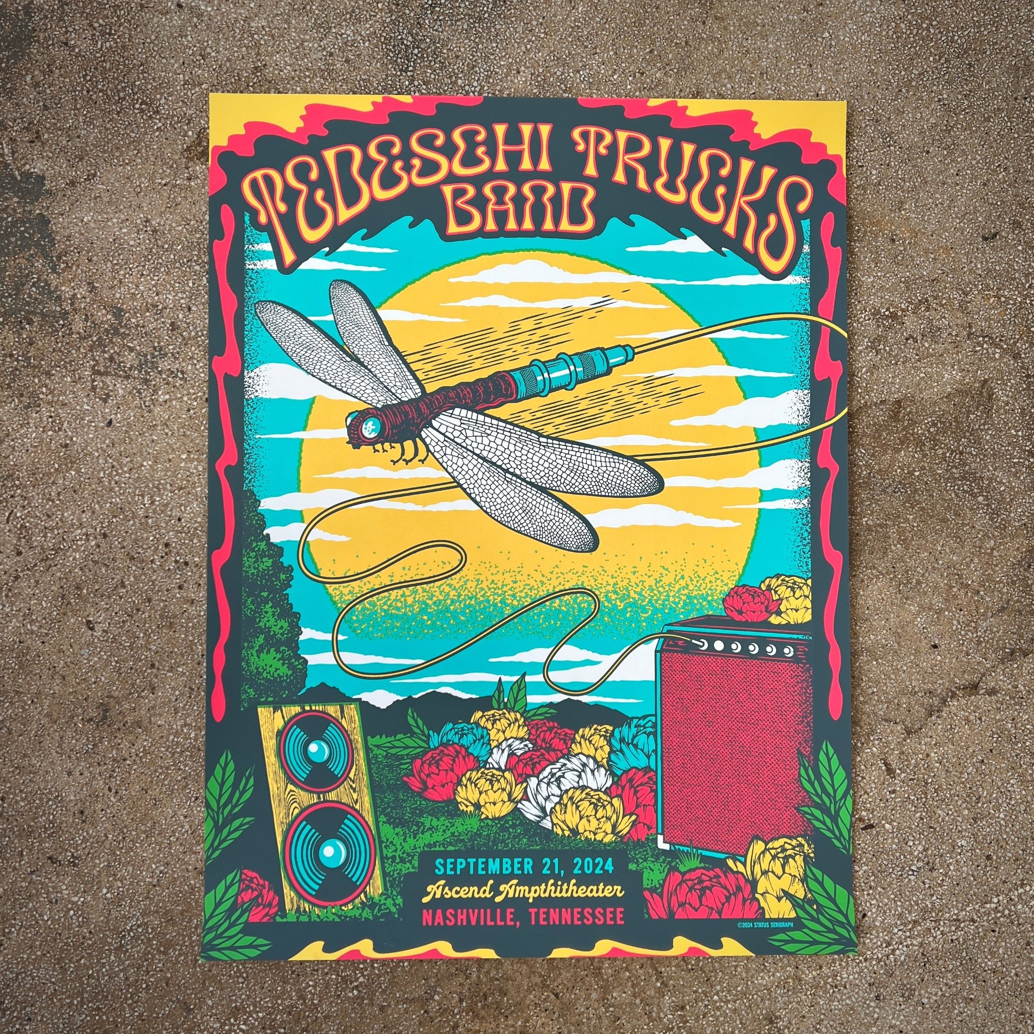 Tedeschi Trucks Band poster by Status Serigraph