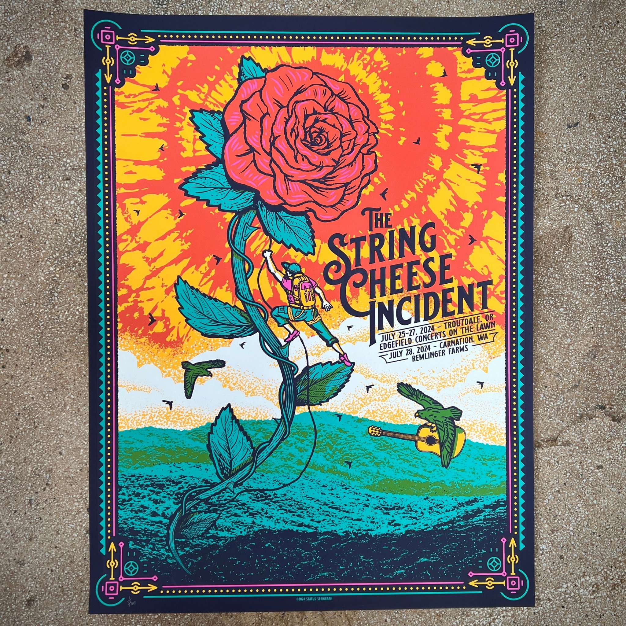 String Cheese Incident poster by Status Serigraph