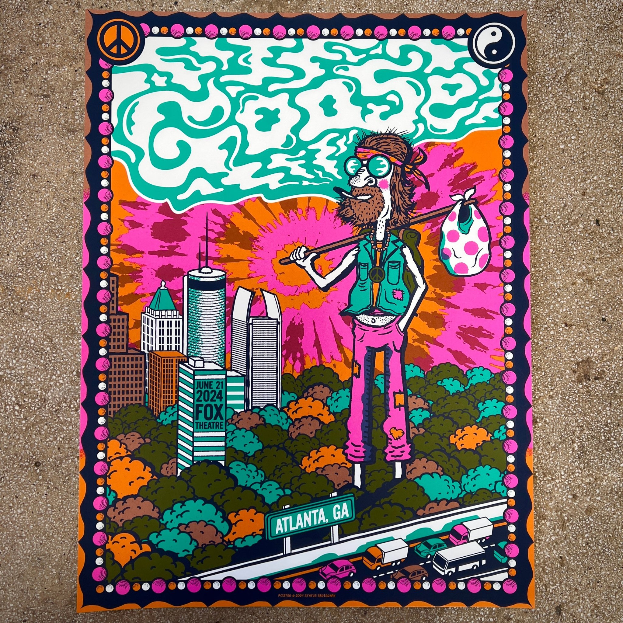 Goose poster by Status Serigraph