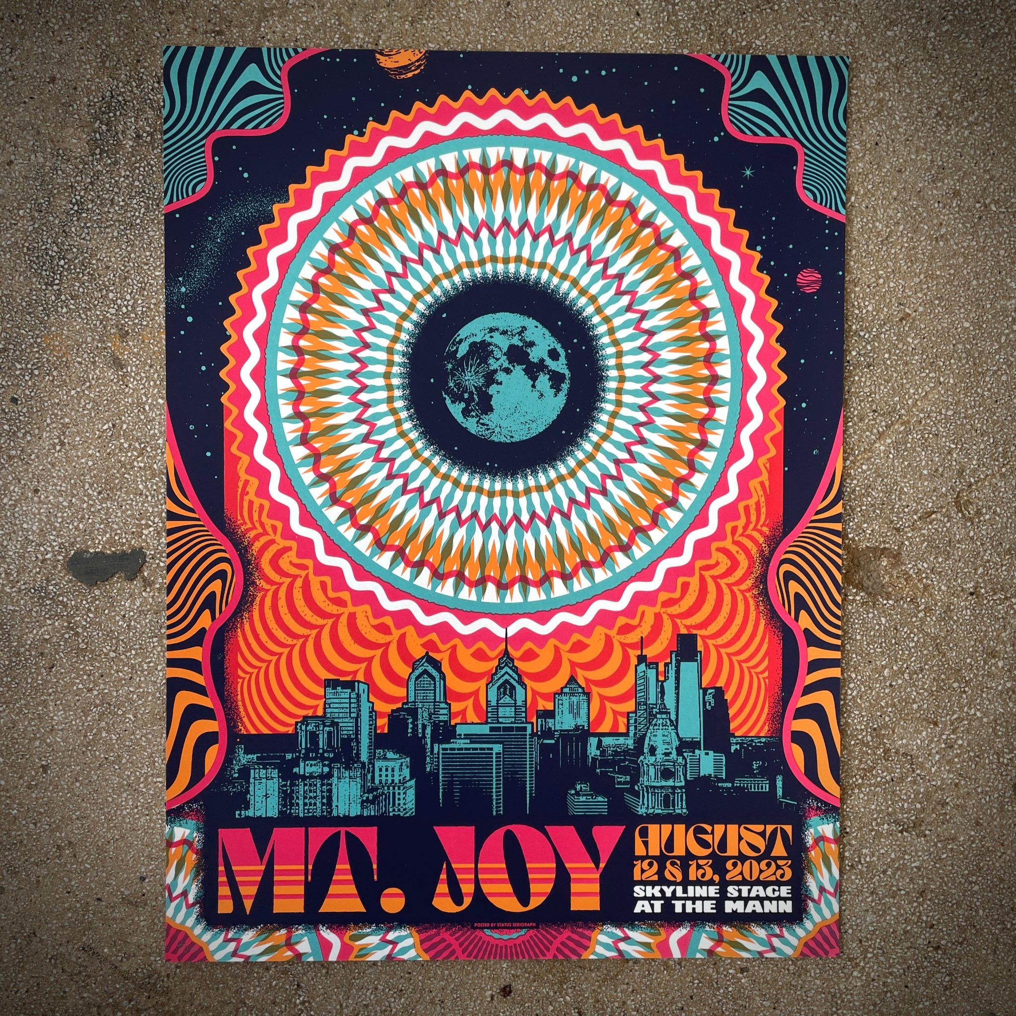 Mt. Joy poster by Status Serigraph