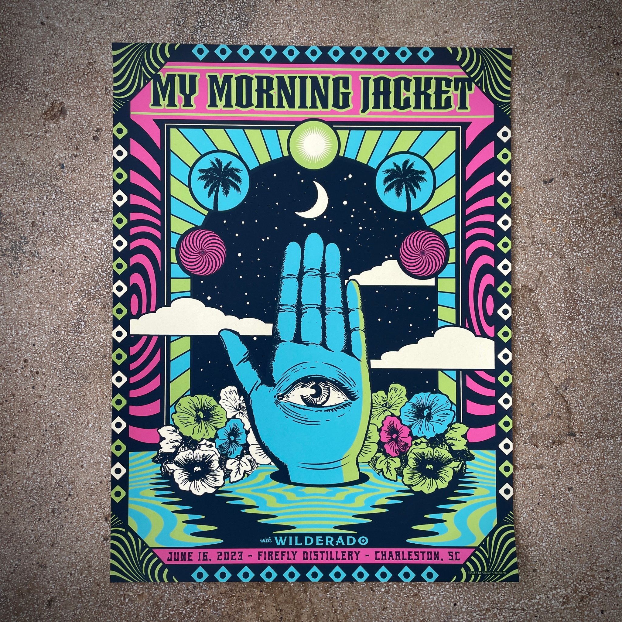 My Morning Jacket poster by Status Serigraph