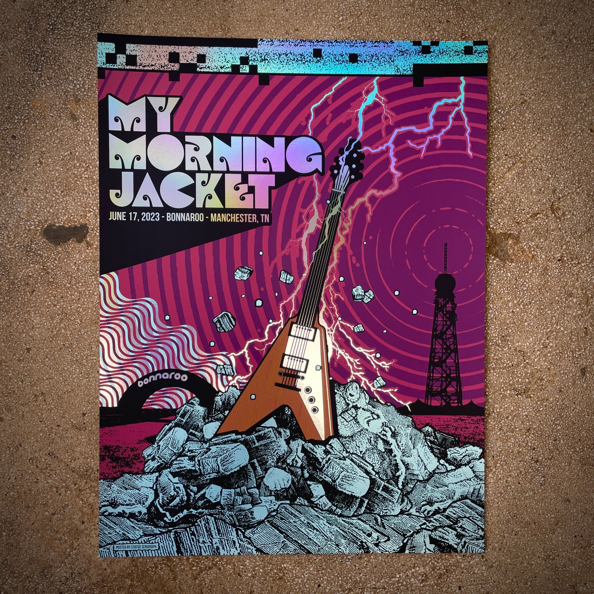 My Morning Jacket poster by Status Serigraph