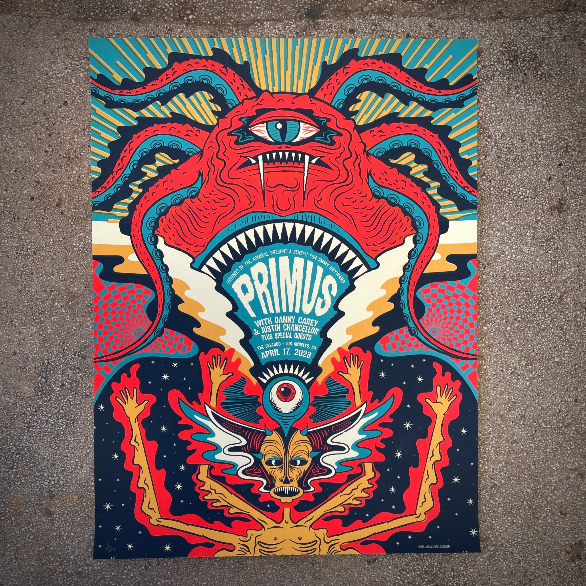 Primus poster by Status Serigraph