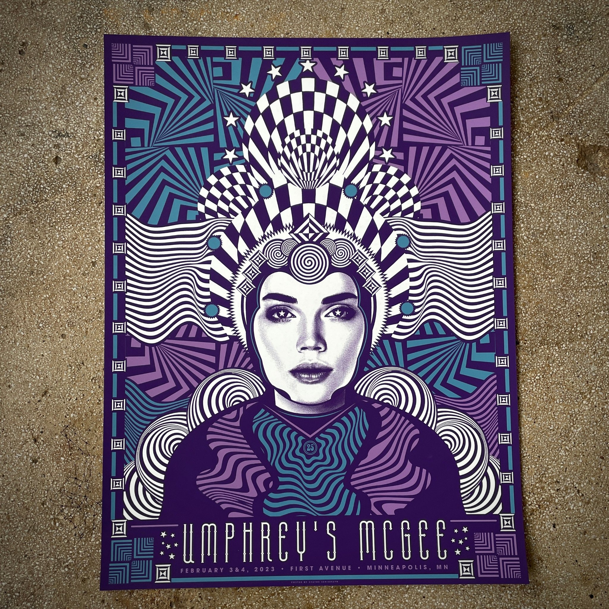 Umphrey's McGee poster by Status Serigraph