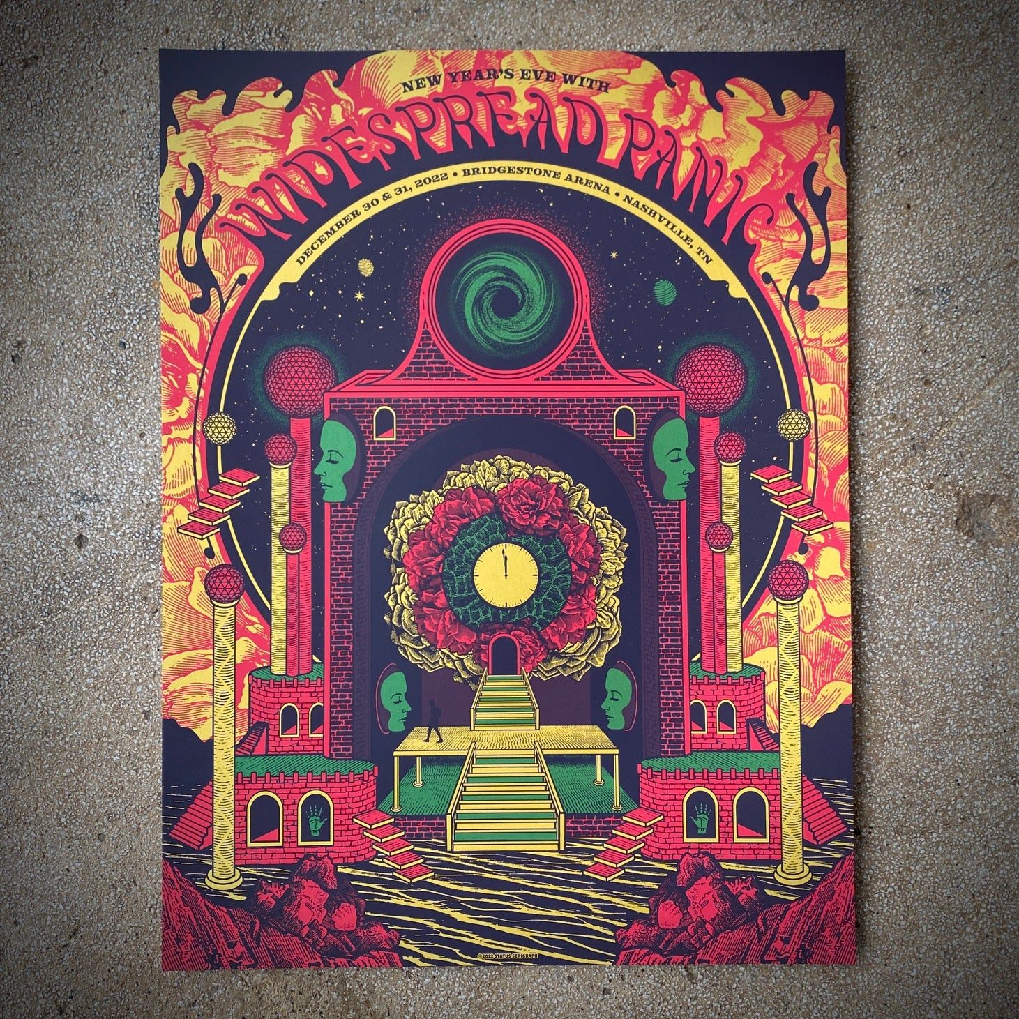 Widespread Panic poster by Status Serigraph