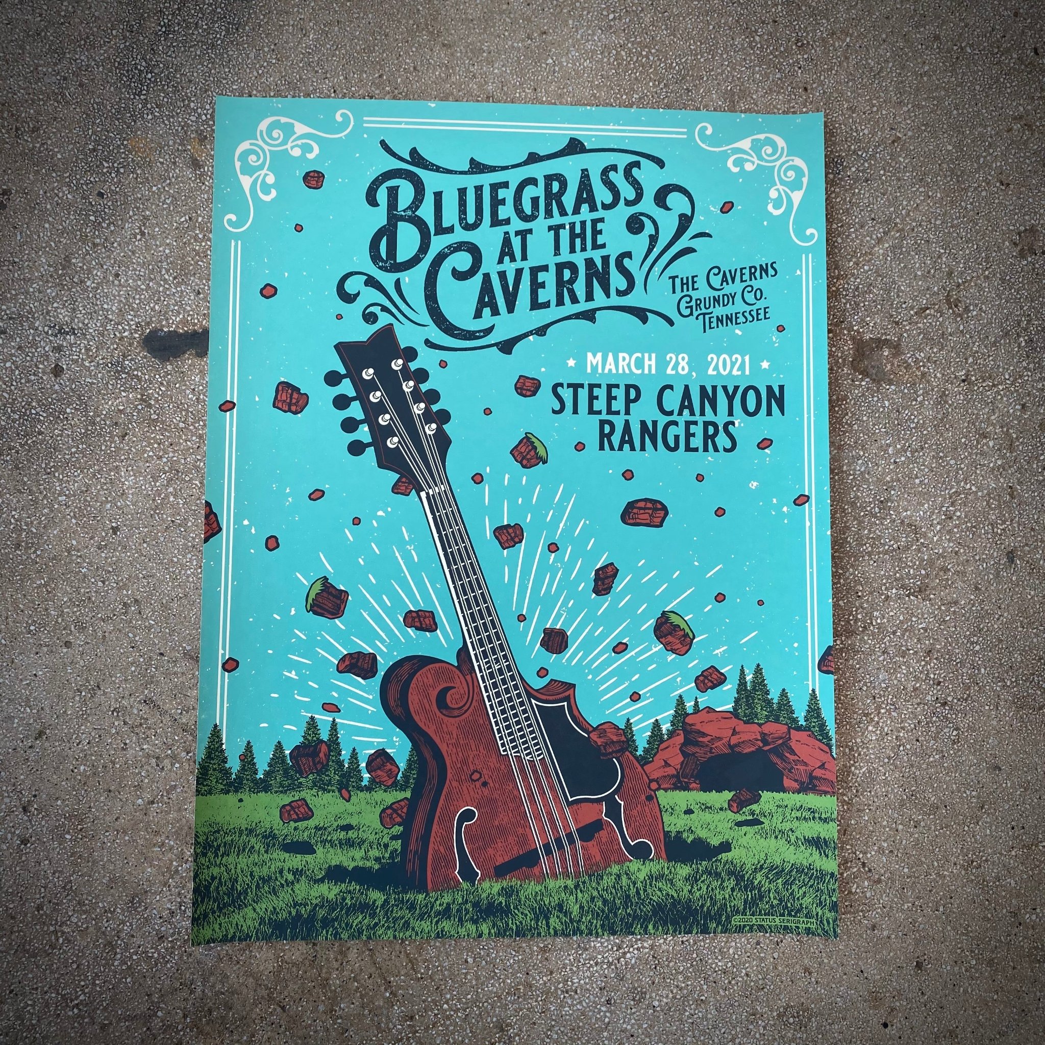 Steep Canyon Rangers poster by Status Serigraph
