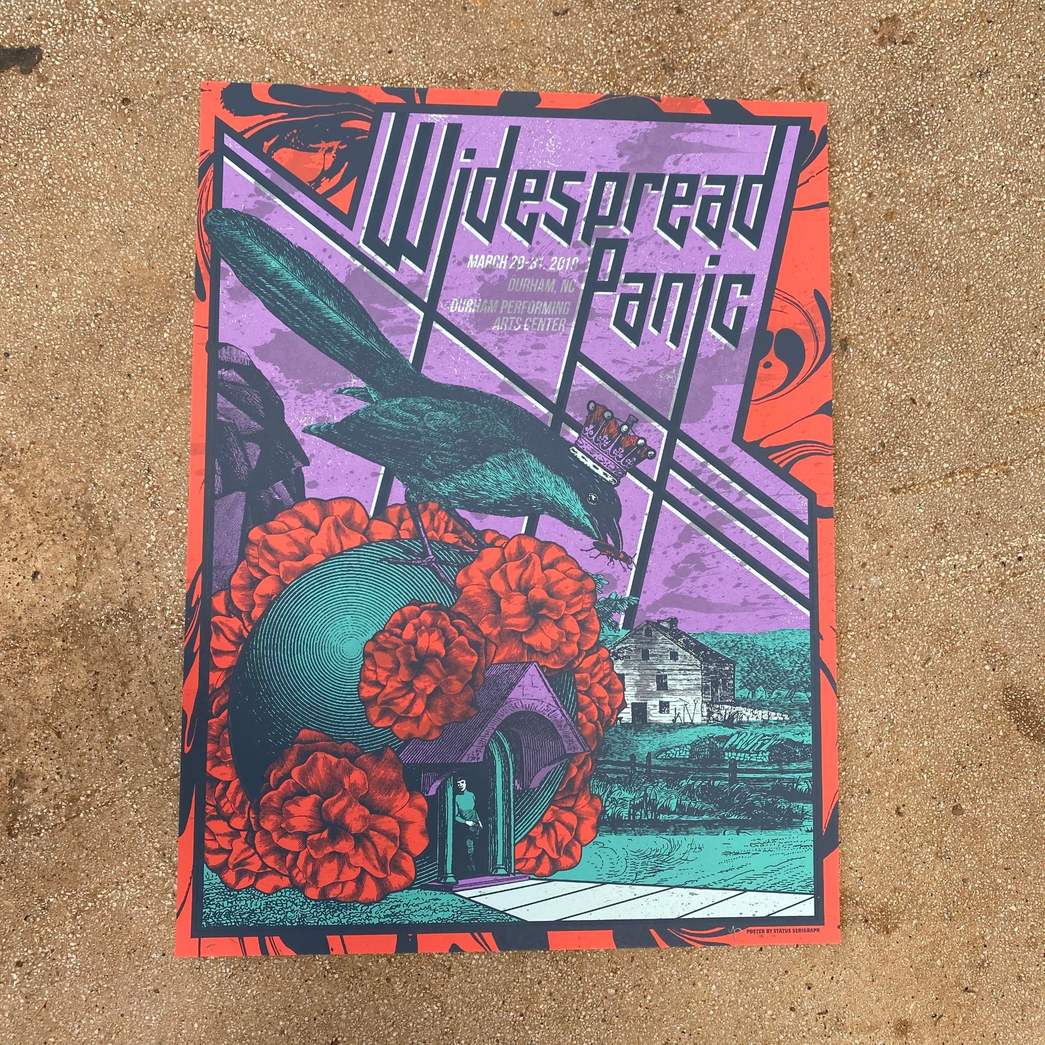 Widespread Panic poster by Status Serigraph