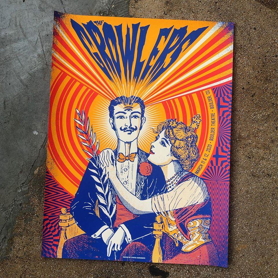 The Growlers poster by Status Serigraph