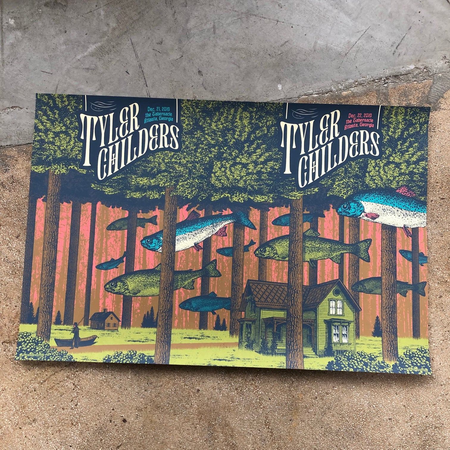 Tyler Childers poster by Status Serigraph