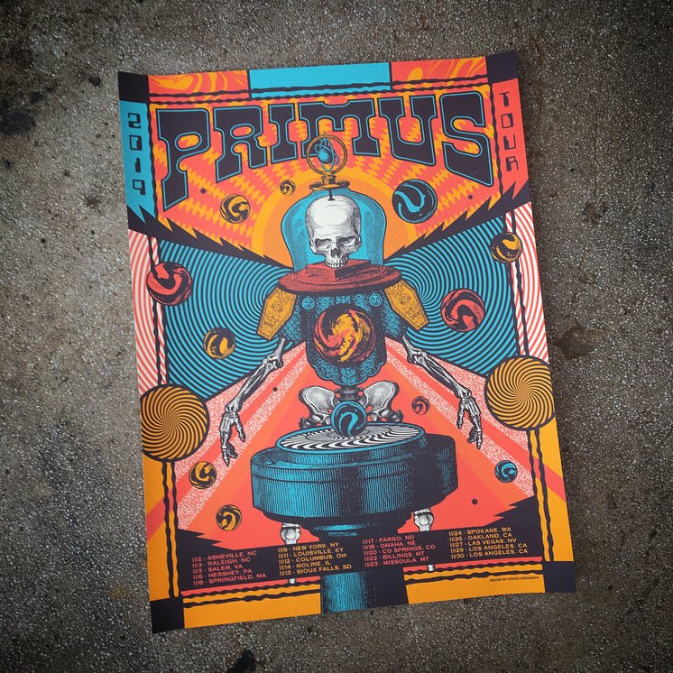 Primus poster by Status Serigraph
