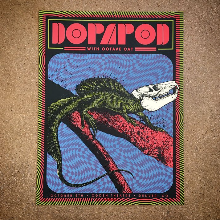 Dopapod poster by Status Serigraph