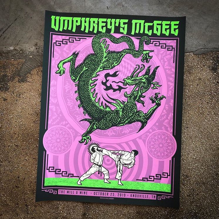 Umphrey's McGee poster by Status Serigraph
