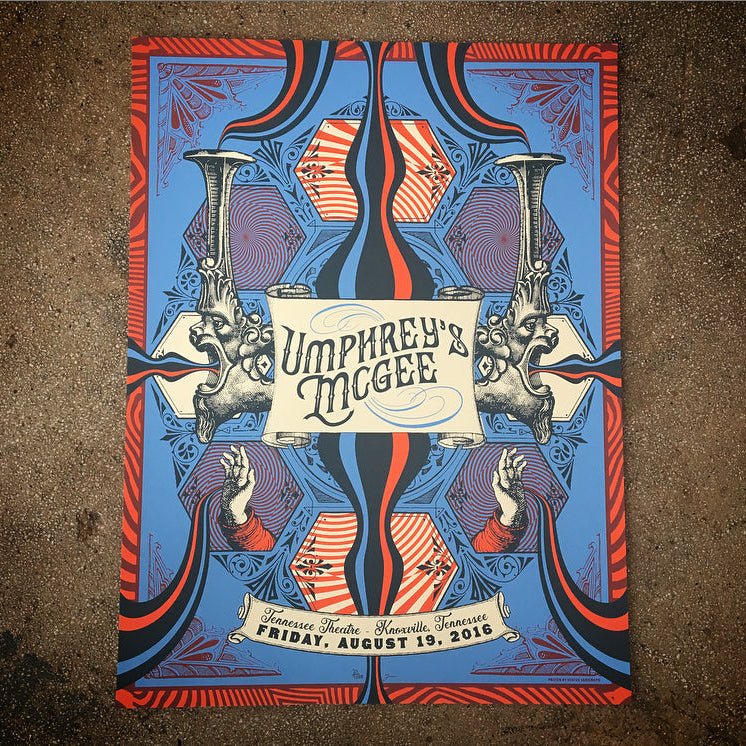 Umphrey's McGee poster by Status Serigraph