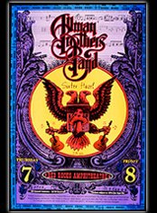 The Allman Brothers Band poster by Emek