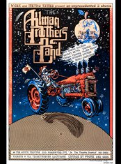 The Allman Brothers Band poster by Emek