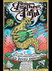The Allman Brothers Band poster by Emek