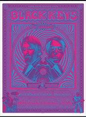 Black Keys poster by Emek