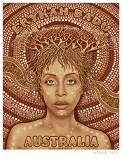 Erykah Badu poster by Emek